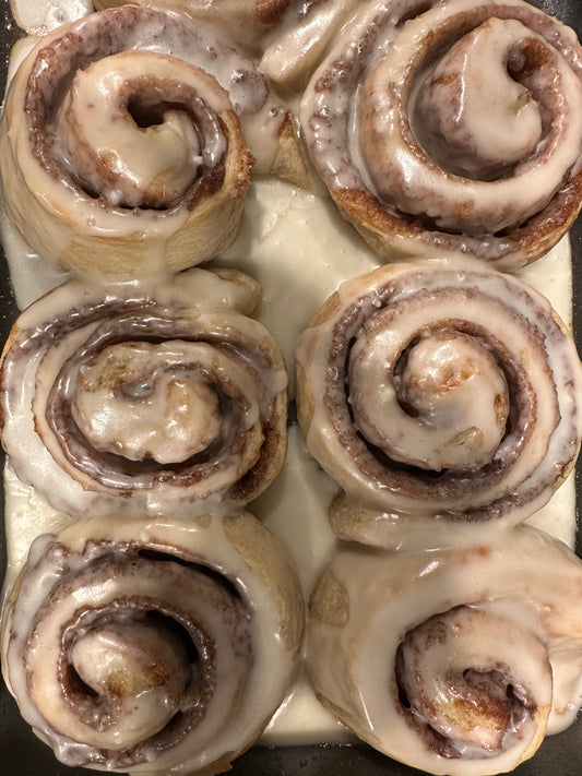 Sourdough Cinnamon Rolls
