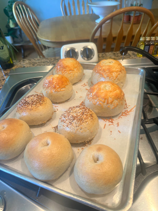 Sourdough Discard Bagels (6)